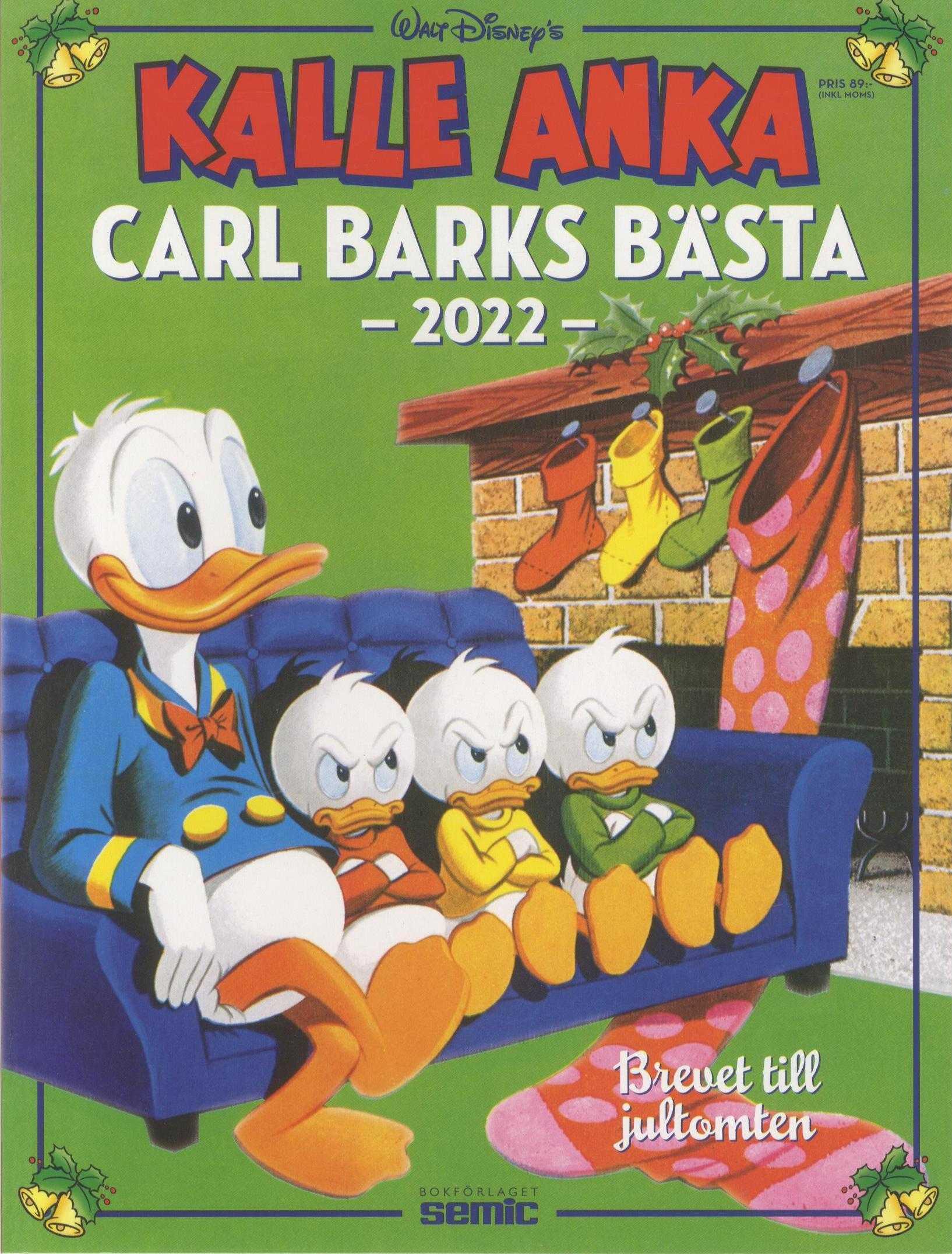 Kalle Anka Jul 2022 Carl Barks bästa Seriekällaren