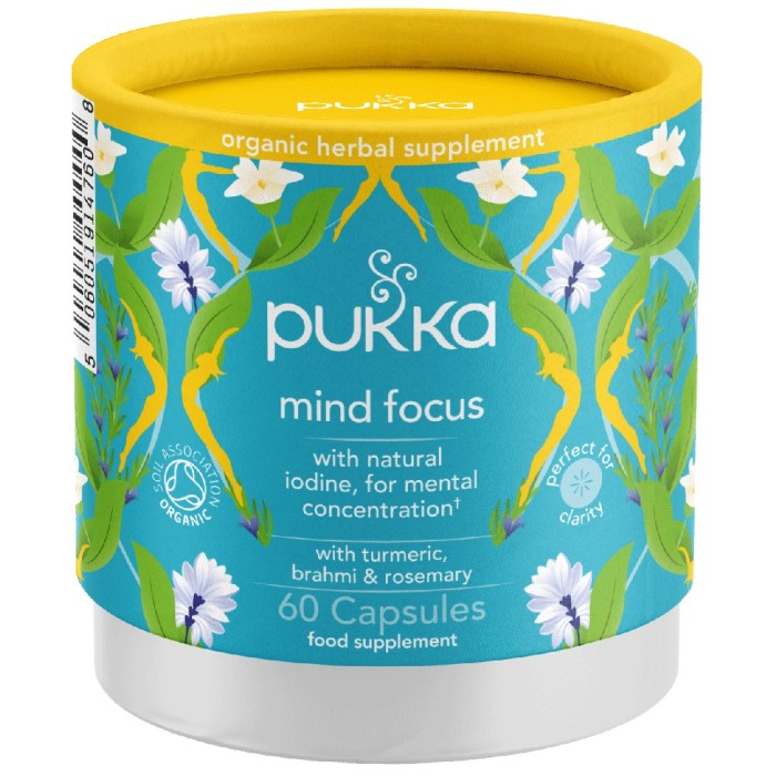 Pukka Mind Focus 60 kapslar