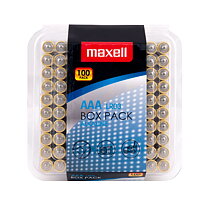 Maxell AAA 100-pakning (LR-03) stor pakke