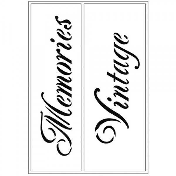 VIVA DECOR-  -Flex-Stensil Memories And Vintage