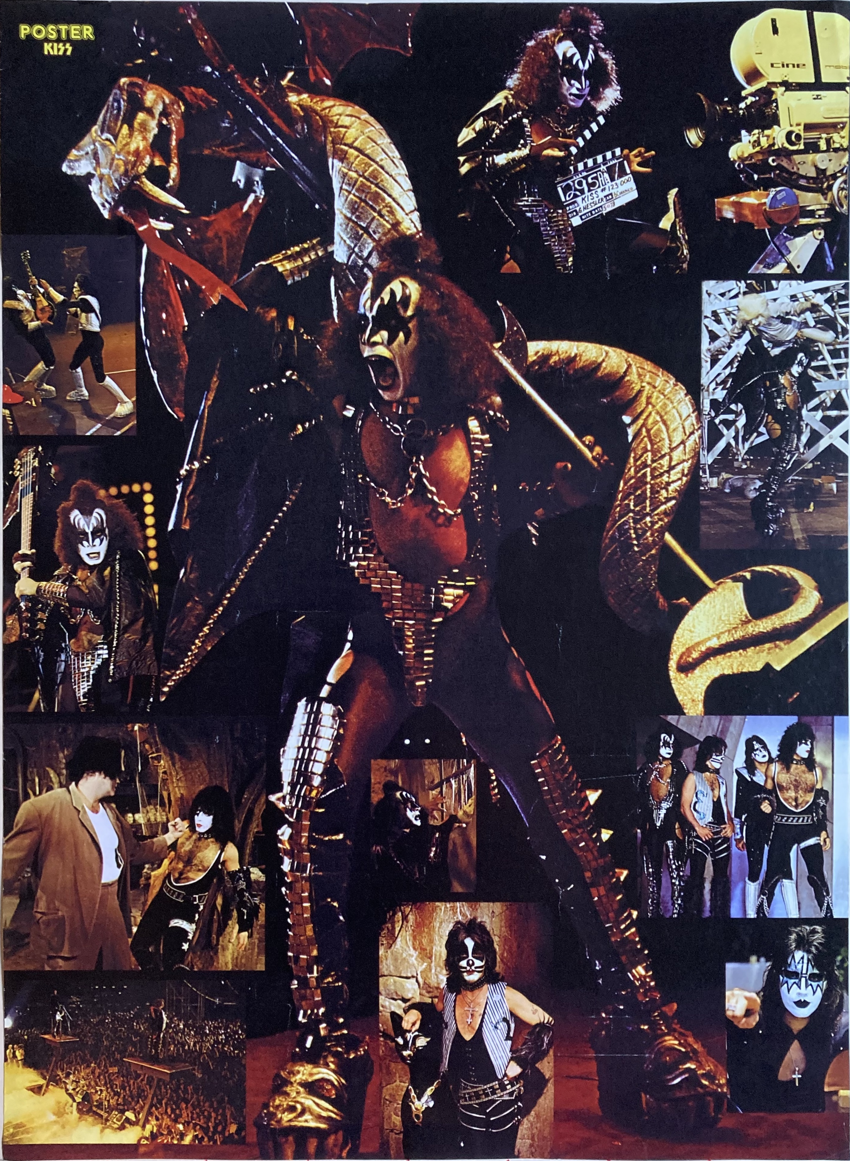 KISS - Affisch från tidningen Poster (1978) - OVIKT!