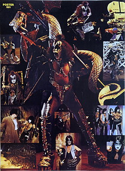 KISS - Affisch från tidningen Poster (1978) - OVIKT!