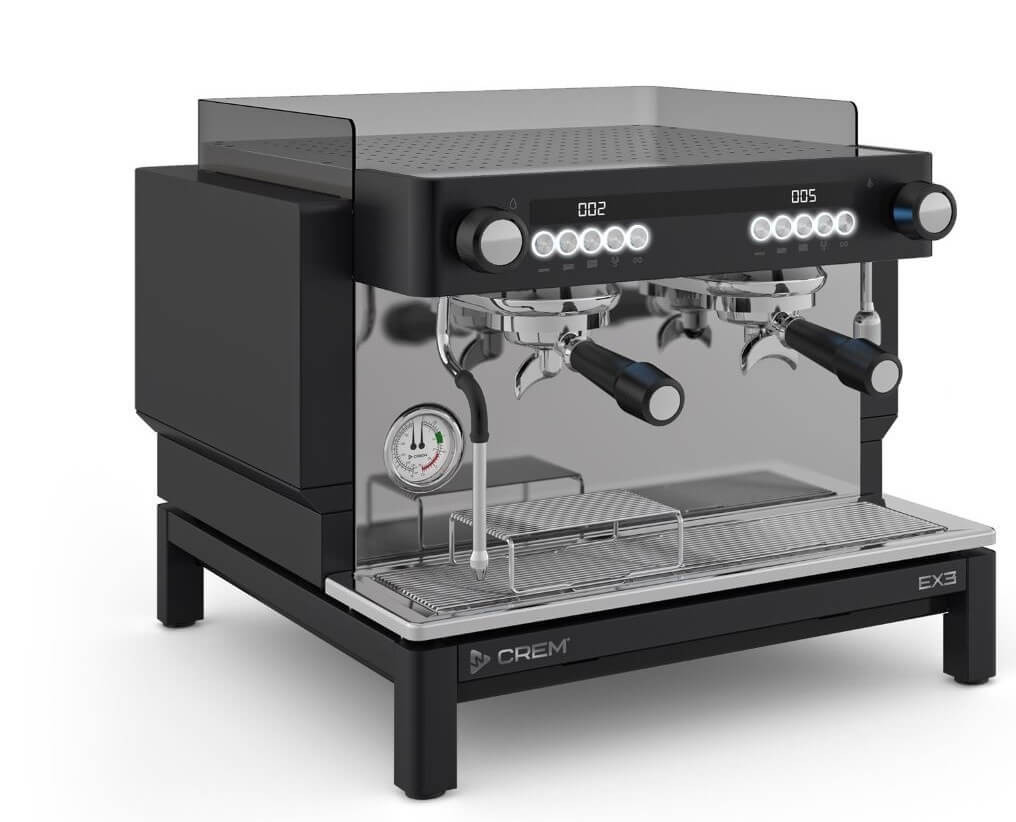 Espressomaskin EX3 Mini 2GR Display Svart, 1-fas