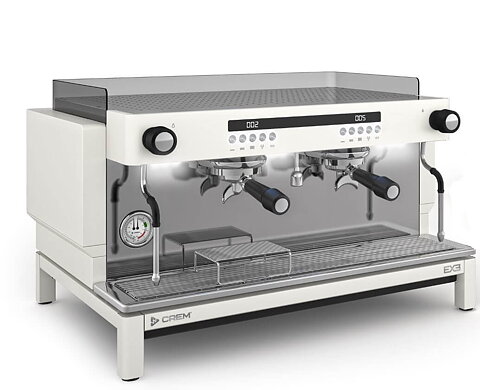 Espressomaskin EX3 Maxi 2GR 1B Display Vit, 1-fas