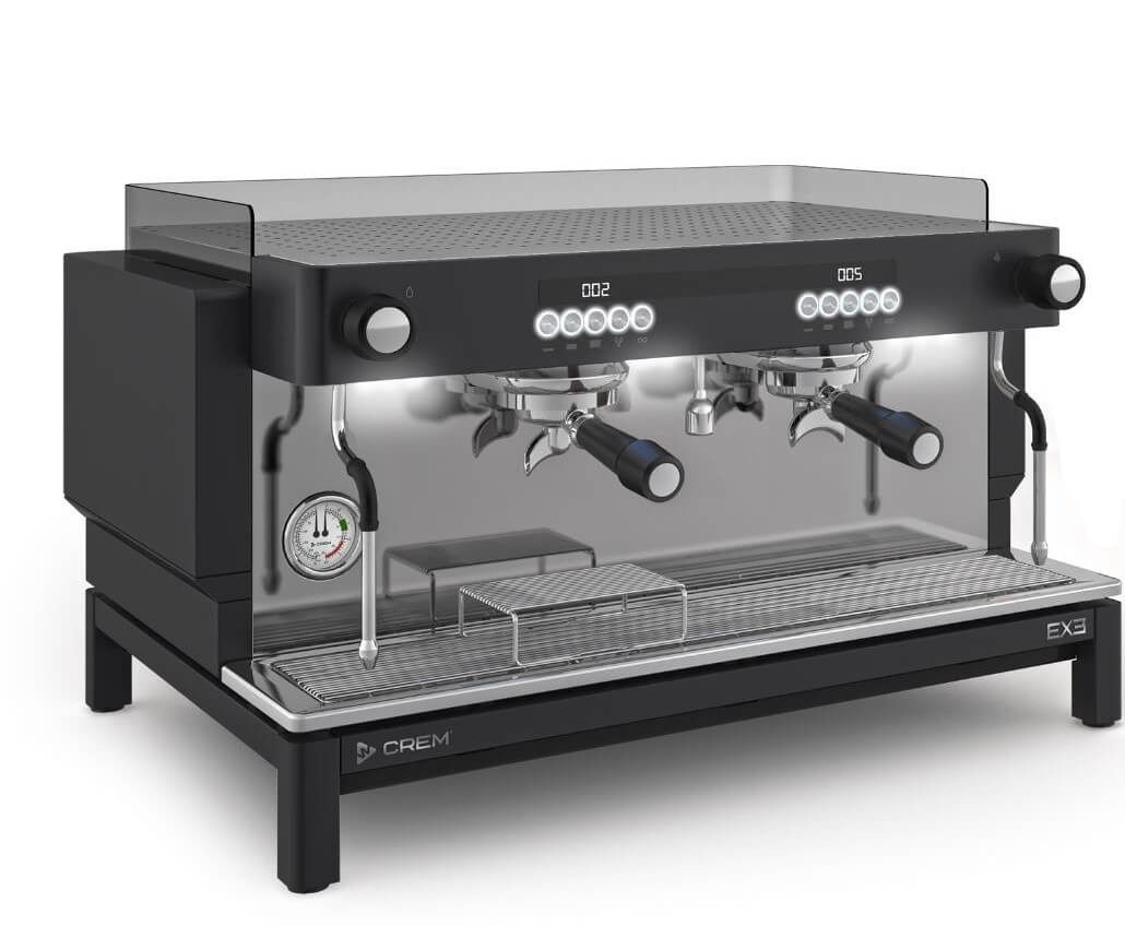 Espressomaskin EX3 Maxi 2GR 1B Display Svart 1-fas