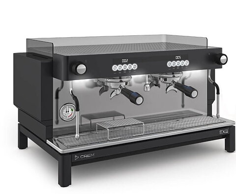 Espressomaskin EX3 Maxi 2GR 1B Display Svart 1-fas