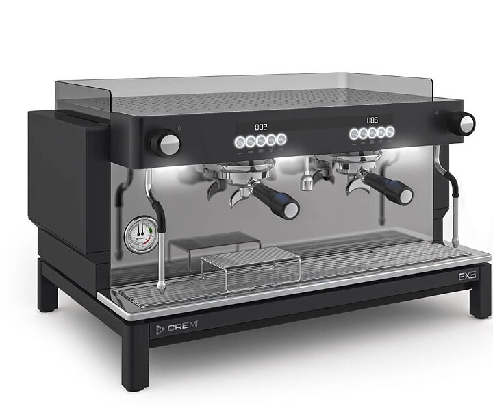 Espressomaskin EX3 Maxi 2GR 1B Display Svart 1-fas