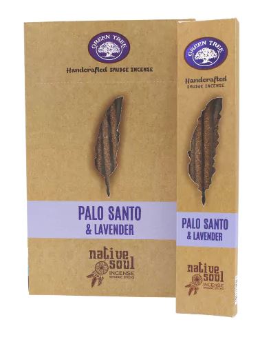 Native Soul Smudge Rökelse Stickor - Lavendel / Palo Santo