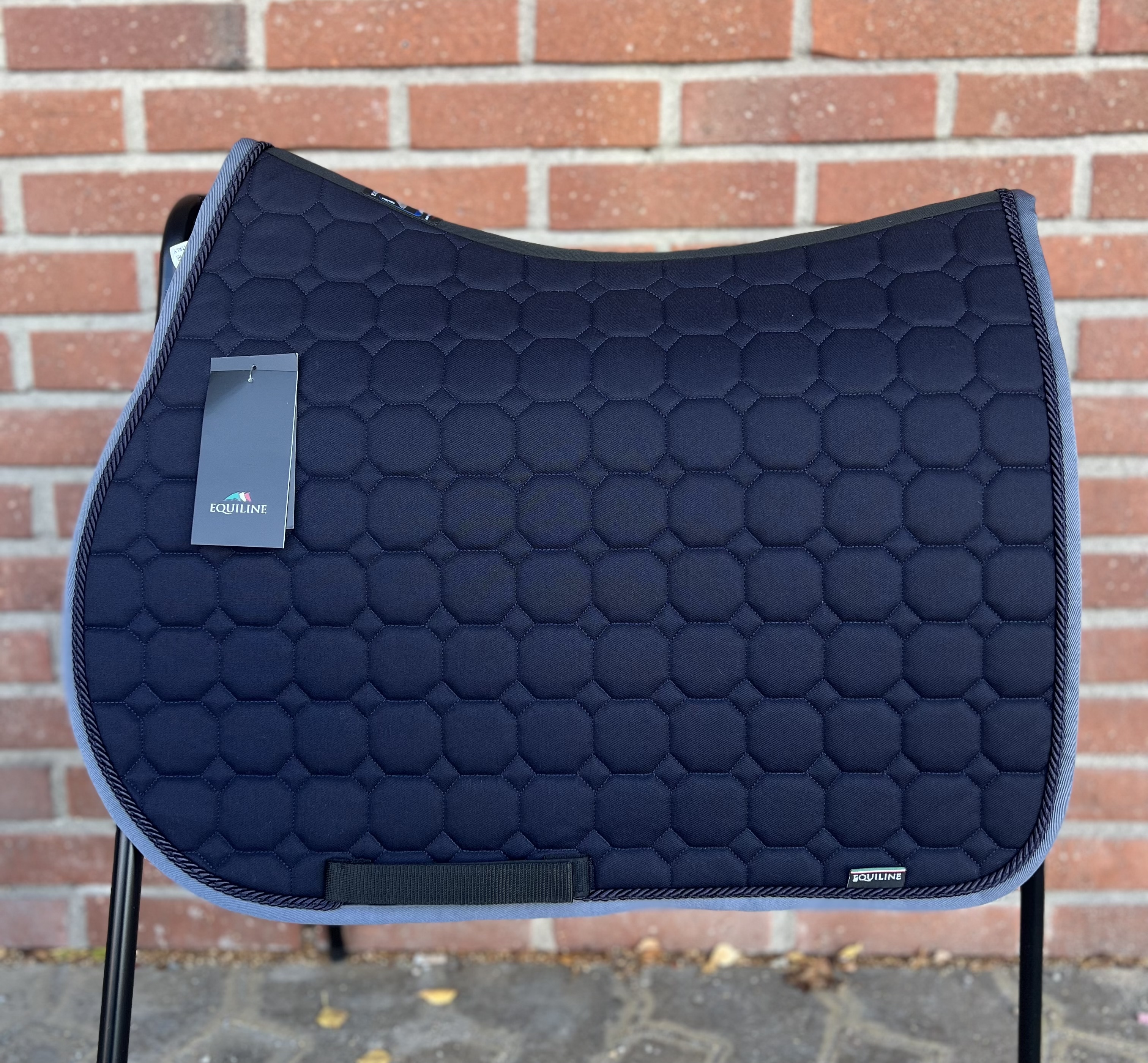 Equiline Octagon marin  fläta + kant