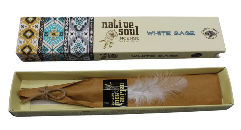 Rökelse Native Soul - White Sage / Vit salvia