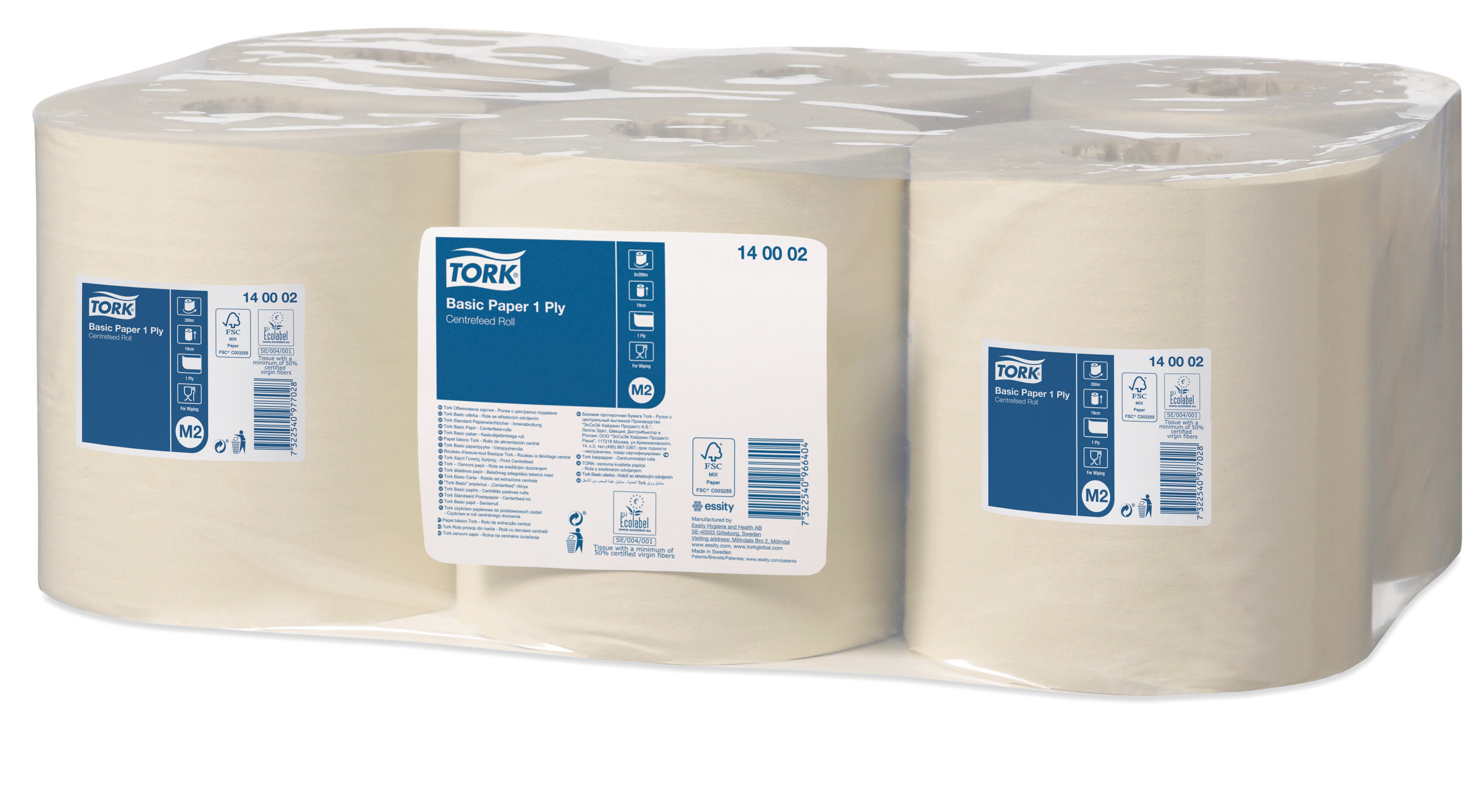 Tork Basic Papper Centrummatad M2 (1-lags) - 3