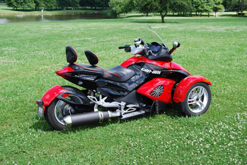 Can-Am "floorboards" fotplattor nedsänkta, komplett kit - 2