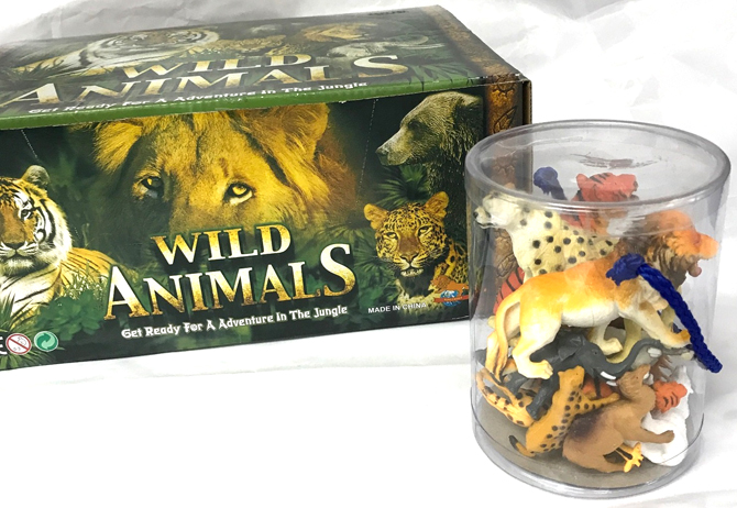 Wild World animals, Wild animals 15 pieces - Robbis Hobby Shop