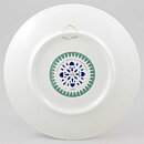 Tove Slotte-Elevant (Snow Crystal 2002) Colorful Wall Plate with Modern Decor 23 cm (with Box)