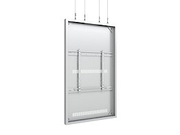 M Pro Series Enclosure 75" Wire Large White