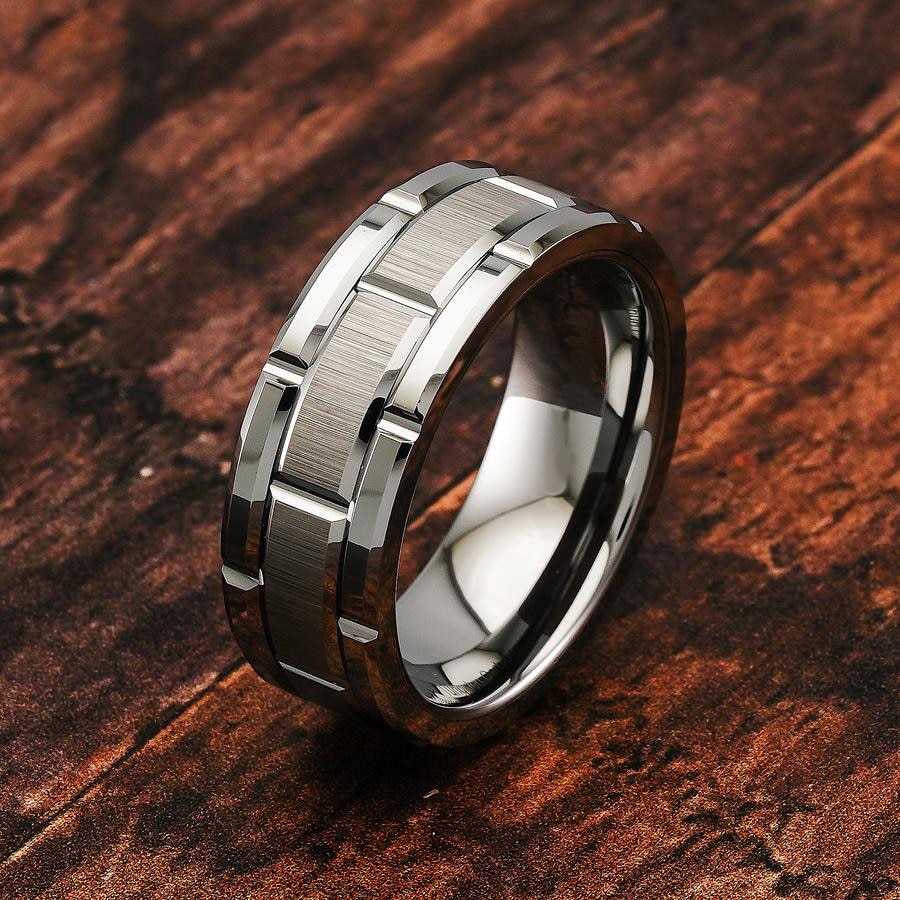 Ring i rosfritt stål - 2