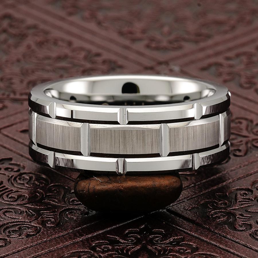 Ring i rosfritt stål - 3