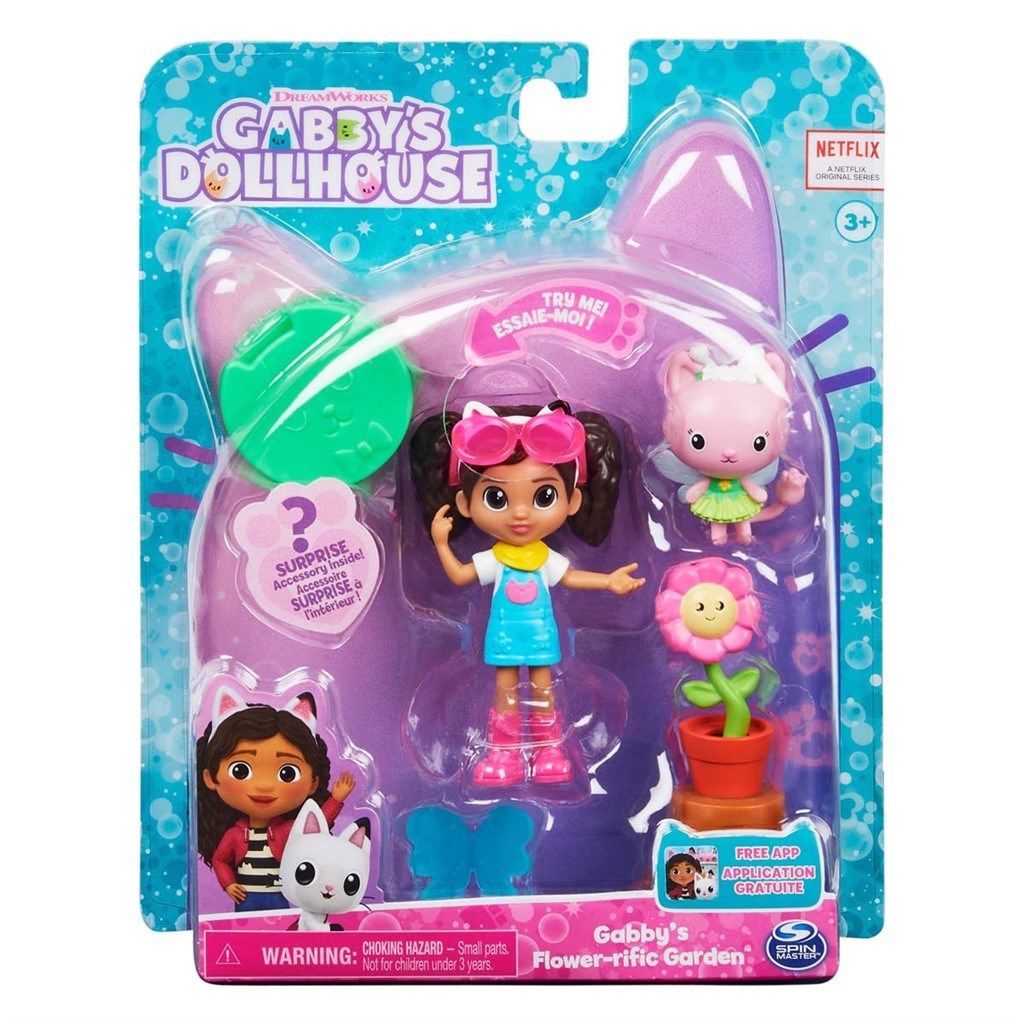 Gabby's Dollhouse Deluxe FigursetGabby's Dollhouse Cat-tivity Pack-Flower Garden