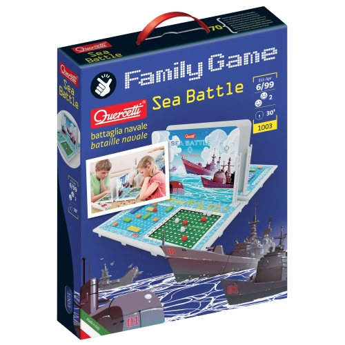 Sea Battle, Family Game - Quercetti - 3