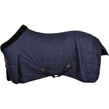 Hansbo Sport Stall blanket HS with faux fur - Navy