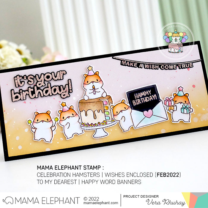 MAMA ELEPHANT -CELEBRATION HAMSTERS - 9