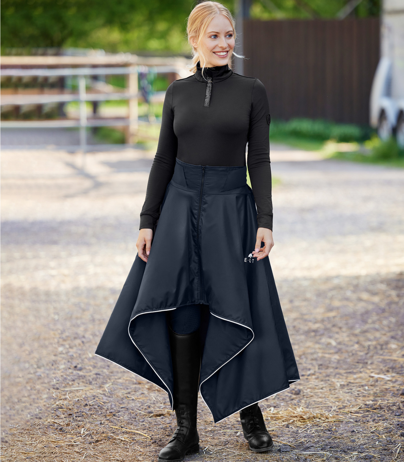 Waldhausen Lotta Thermal Riding Skirt – Nightblue 