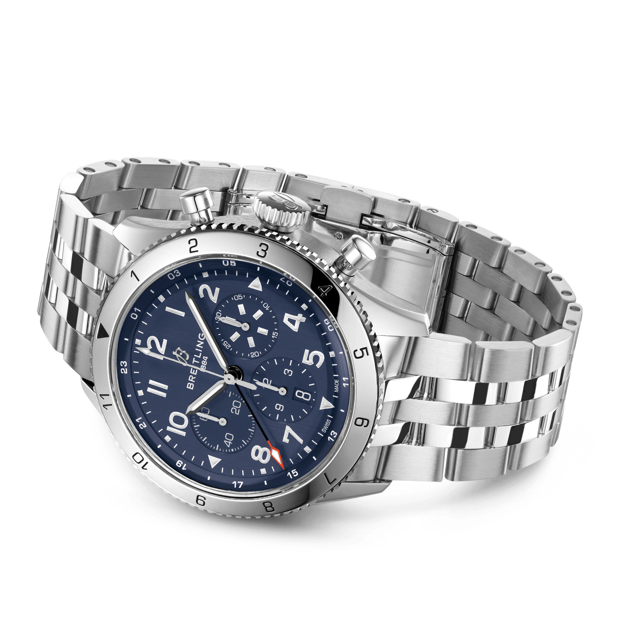 AB04451A1C1A1 Breitling Super AVI B04 Chronograph GMT 46 Tributet to Vought F4U Corsair
