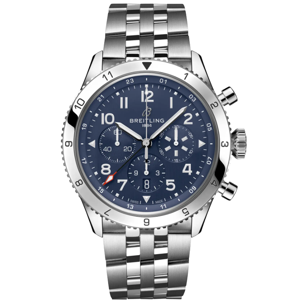 AB04451A1C1A1 Breitling Super AVI B04 Chronograph GMT 46 Tributet to Vought F4U Corsair