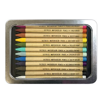 TIM HOLTZ DISTRESS WATERCOLOR PENCILS SET 1
