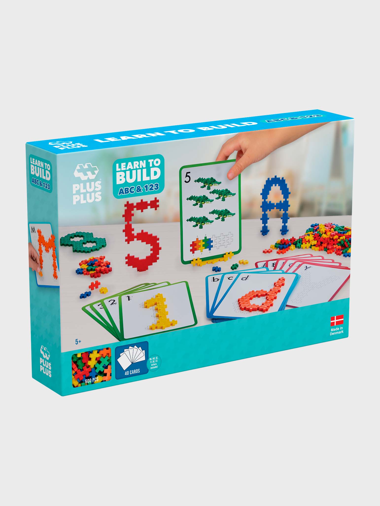 Plus-Plus Learn to Build ABC&123 600 Bitar