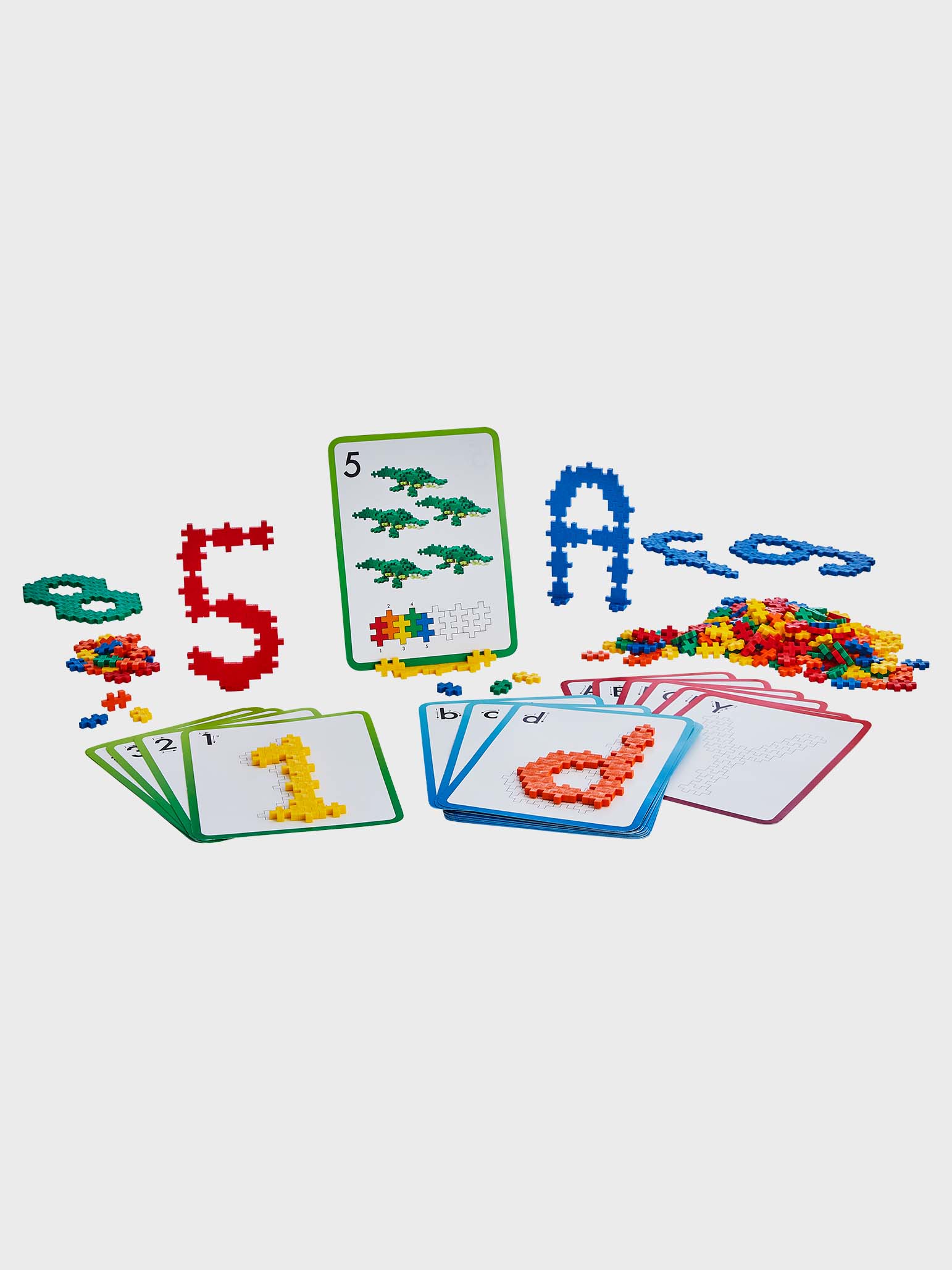 Plus-Plus Learn to Build ABC&123 600 Bitar - 4