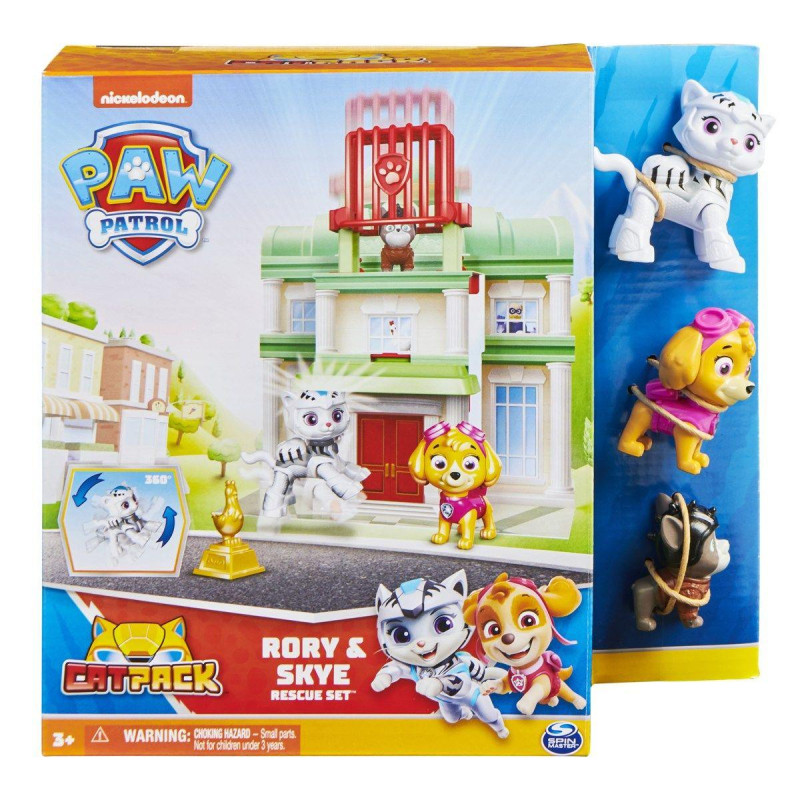 Paw Patrol Cat Pack Rescue Set Rory & Skye 