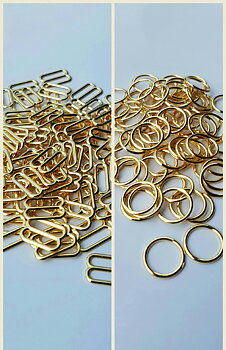 Ring 15 mm - Gold