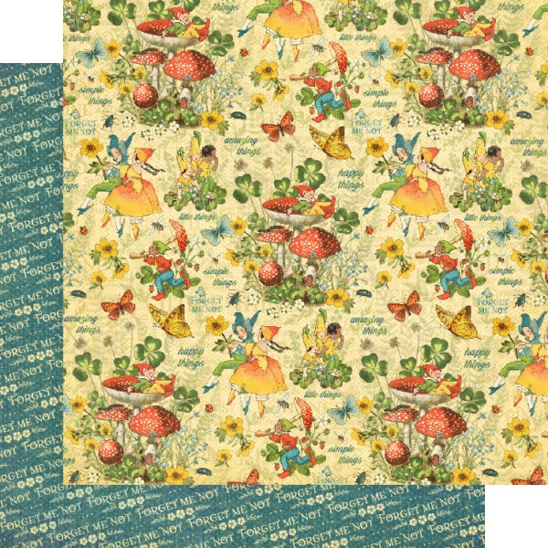 Graphic45 - Little Things - Collection Pack 12x12 - 3