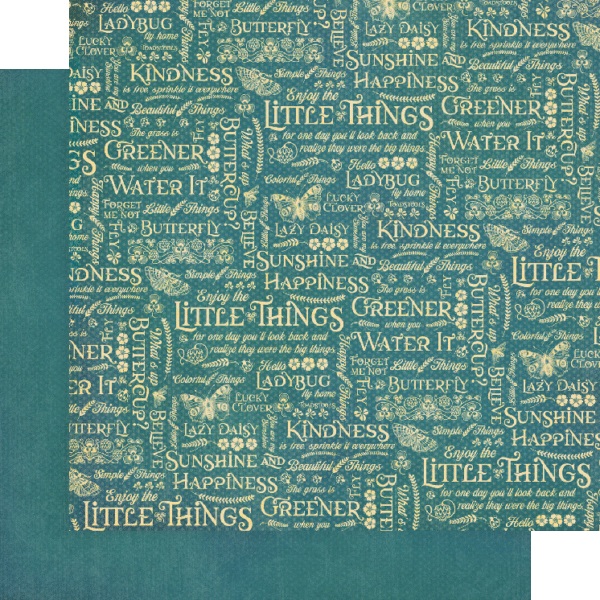  Graphic45 - Little Things - Pattern & Solids - 2
