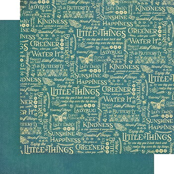  Graphic45 - Little Things - Pattern & Solids