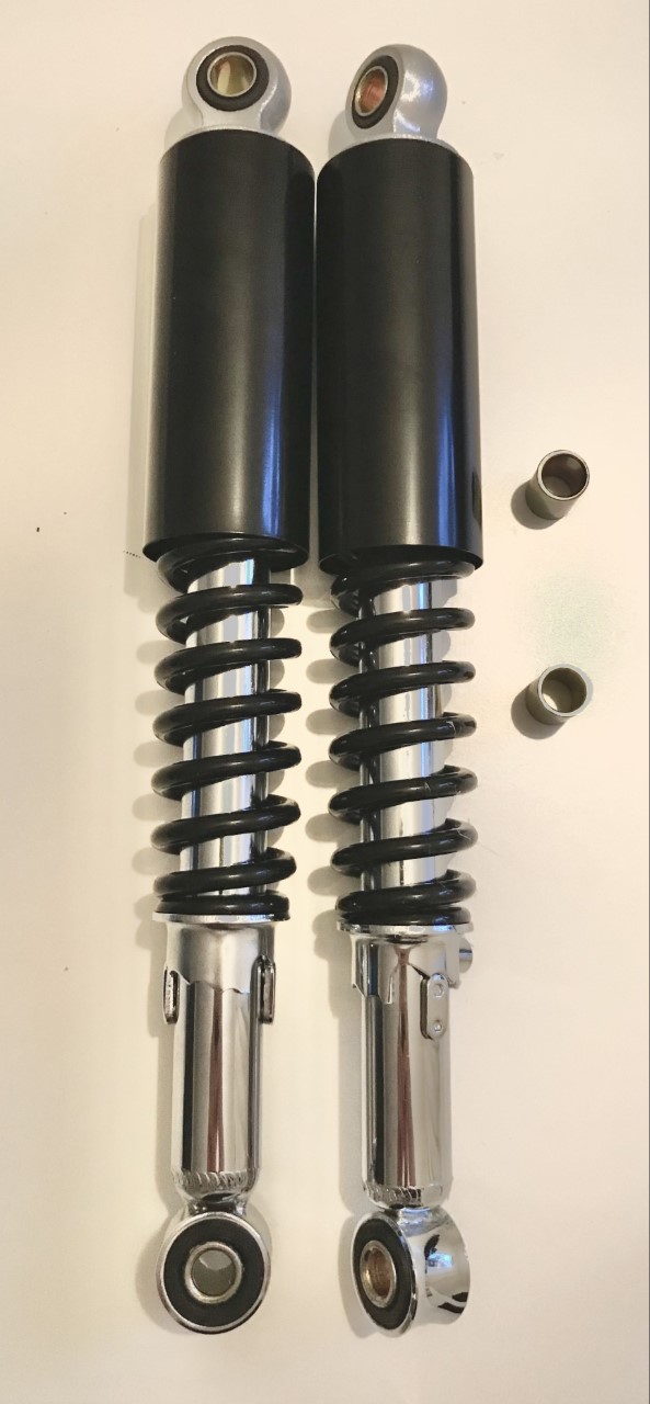 330mm black shock absorbers