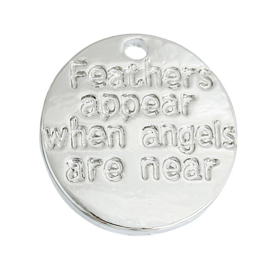 Berlock , Texthänge-   "Feathers appear when angles are near"