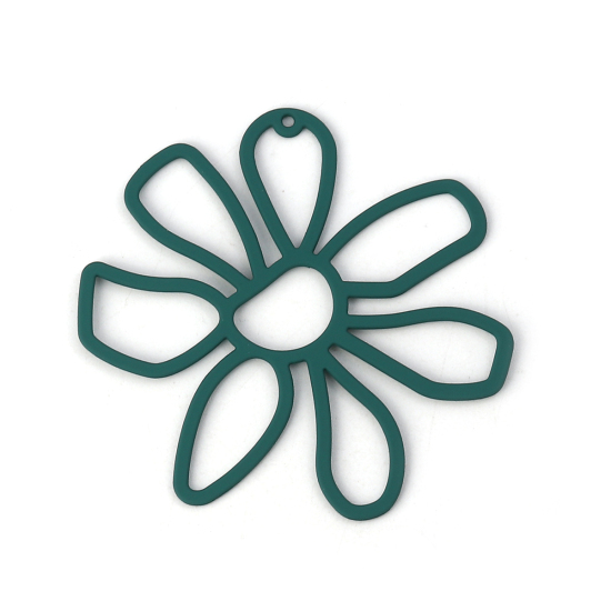 Charm Flower Petrol 56mm