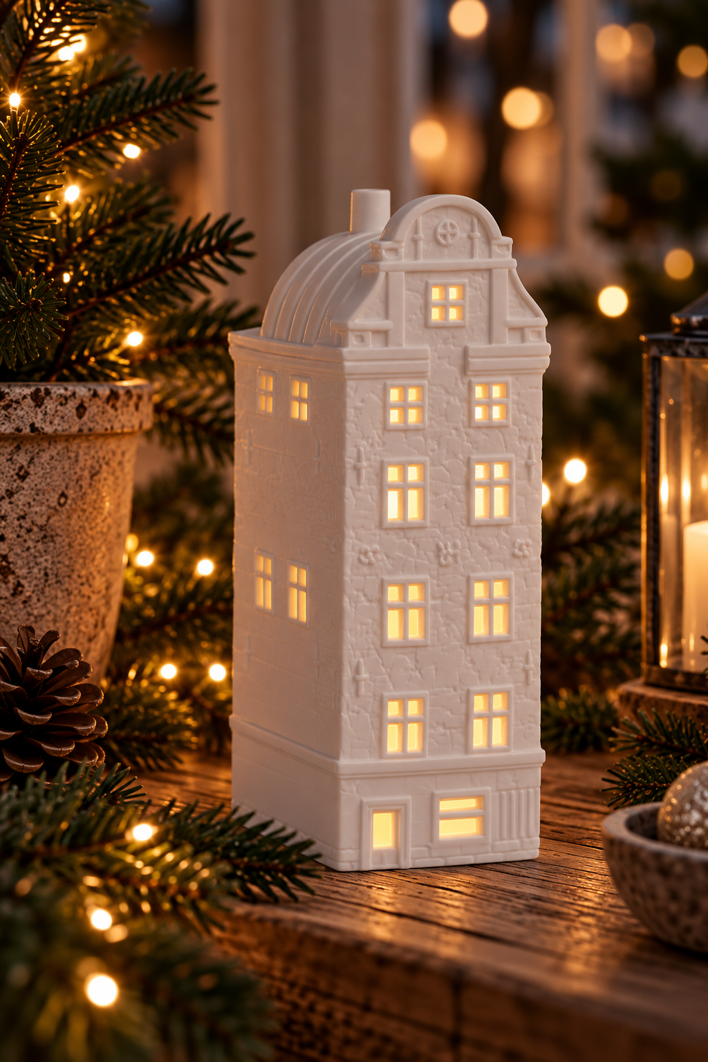House lantern - Lantern house - White - Stockholm 