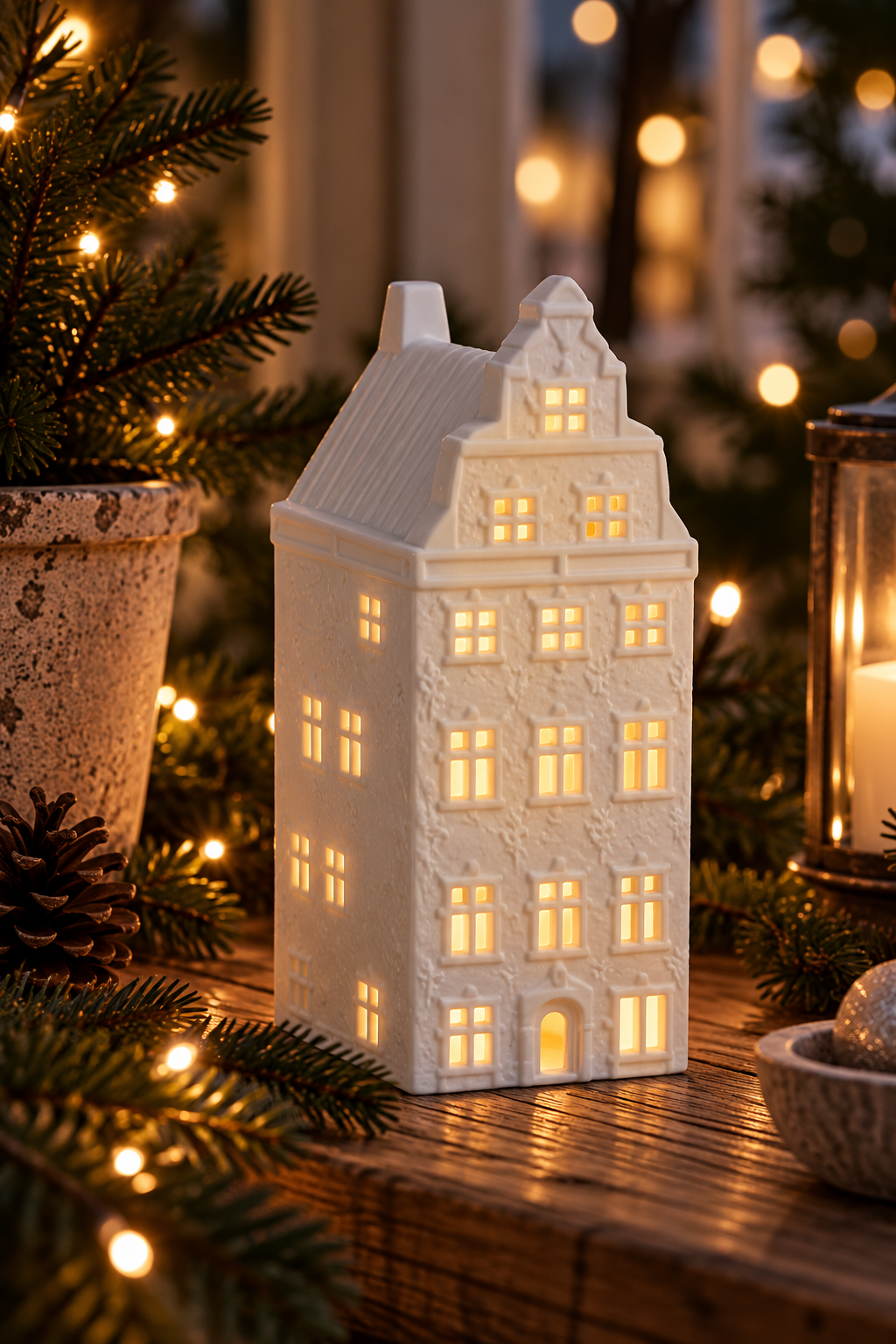 House lantern - Lantern house - White - Stockholm 