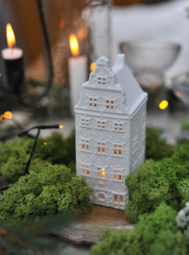 Huslykta - Lykta hus - Vit - Stockholm - NYHET - 2
