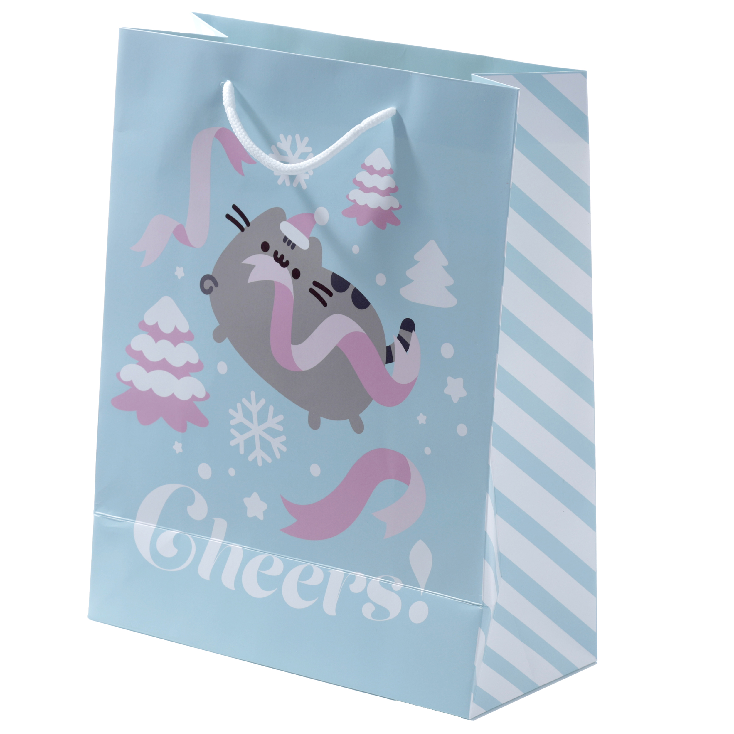Pusheen Presentpåse 33 x 26 cm Mintgrön - 2