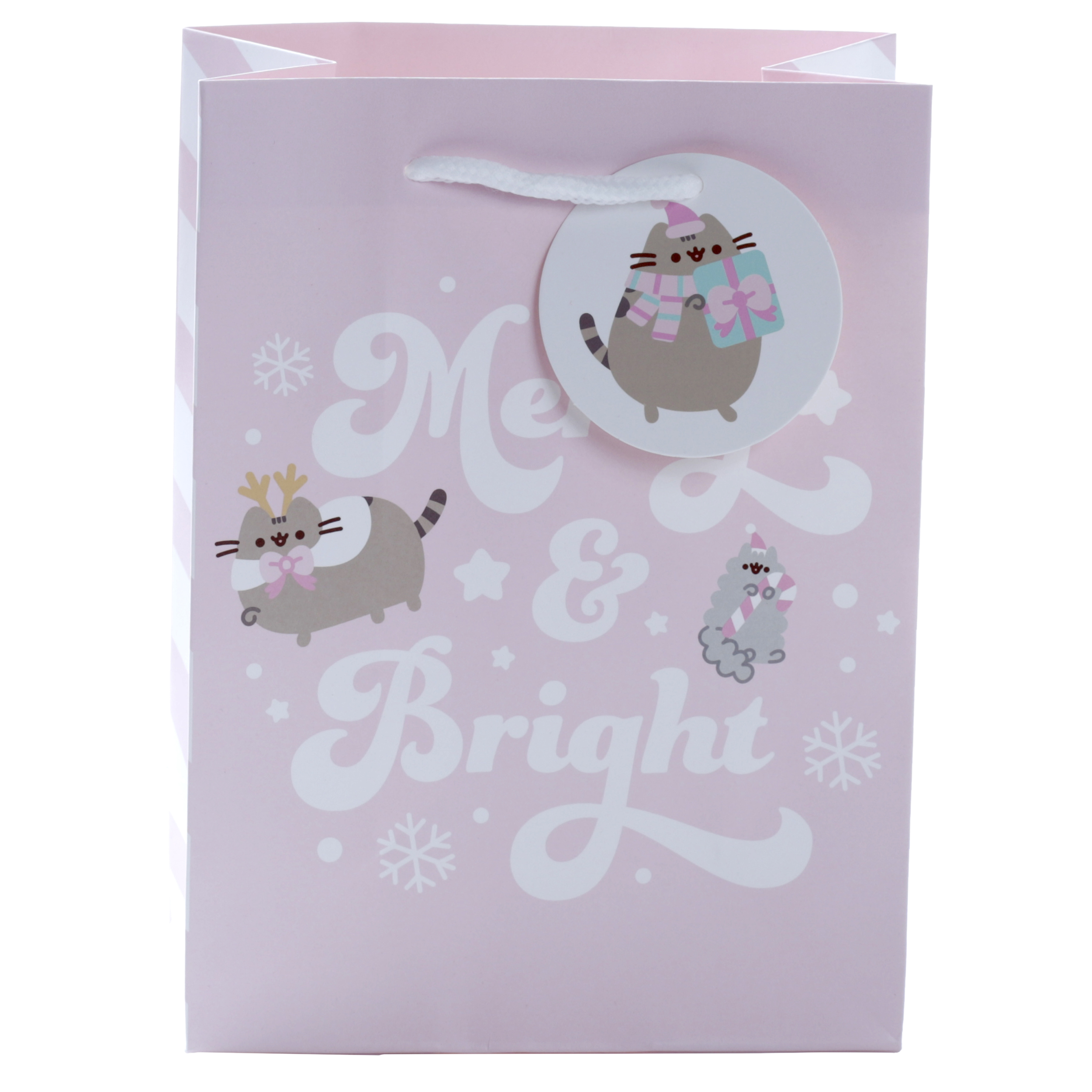 Pusheen Presentpåse 23 x 17 cm - Rosa - 3