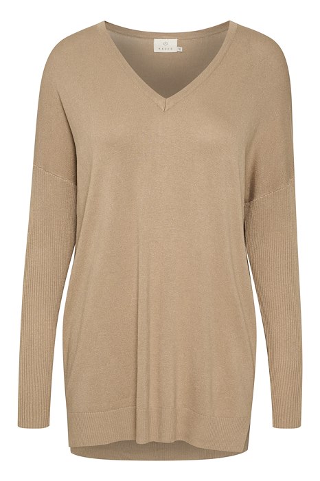 KAmachelle Knit Pullover Savannah Tan KAFFE