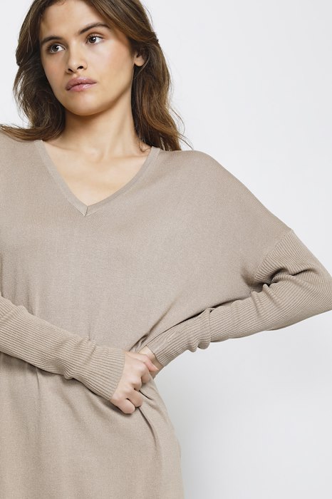 KAmachelle Knit Pullover Savannah Tan KAFFE - 4