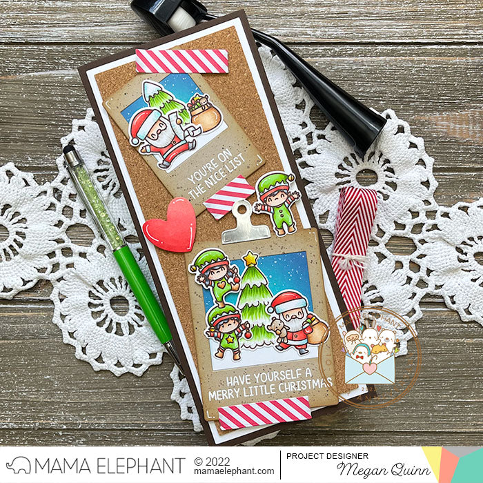 MAMA ELEPHANT -POLAROID TAG SET - CREATIVE CUTS - 3