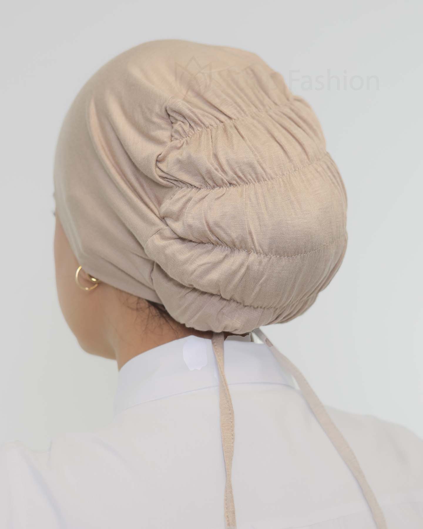 Underscarf - High elastic tie-back - Beige