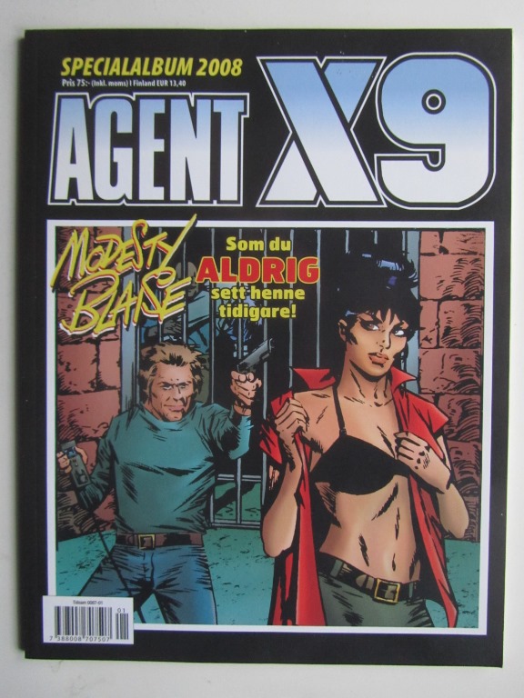 Agent X9 Julalbum 2007 med Modesty Blaise