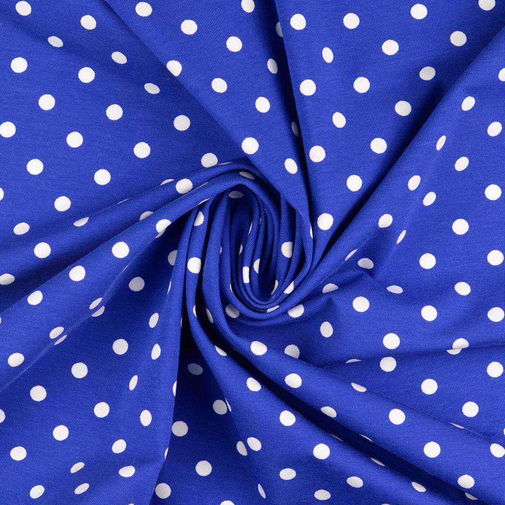 Polkadot Trikå Blå
